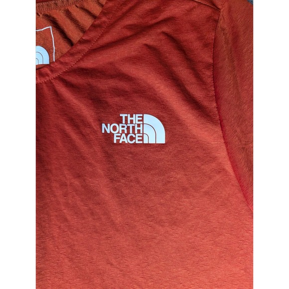 The North Face Womens Orange Active Performance T-Shirt Size L - Picture 4 of 8